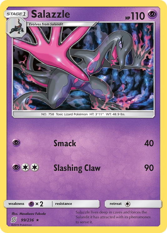 Salazzle 99/236 Rare | Unified Minds | Pokemon Card