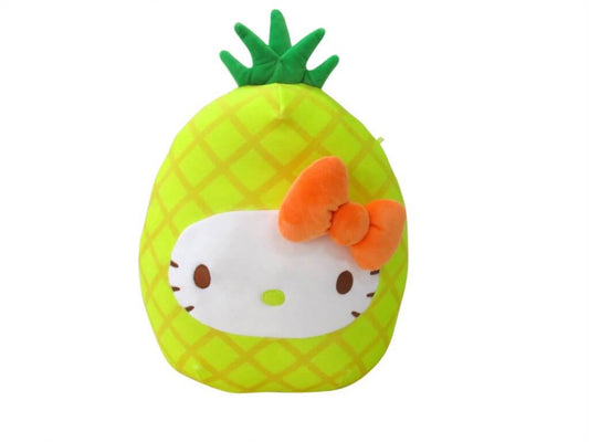 Pineapple Hello Kitty ~ 12" inch Squishmallow ~ Hello Kitty Series 1 Food ~ LAST