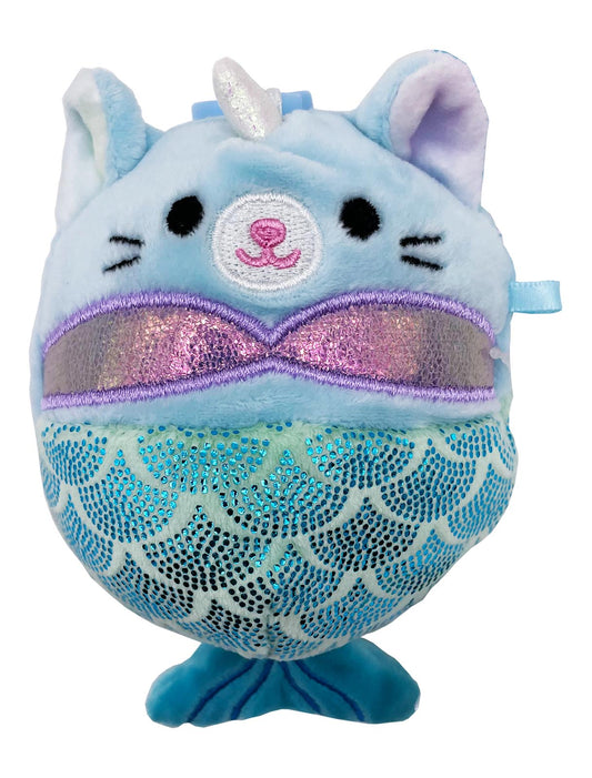 Svetlana the Caticorn Mermaid ~ 3.5" inch Clip On Squishmallow