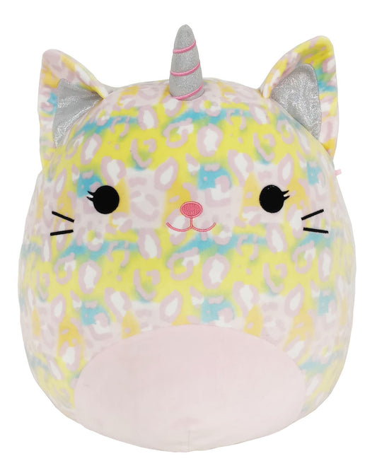 Soraya the Pink and Yellow Leopard ~ 16" inch Squishmallow