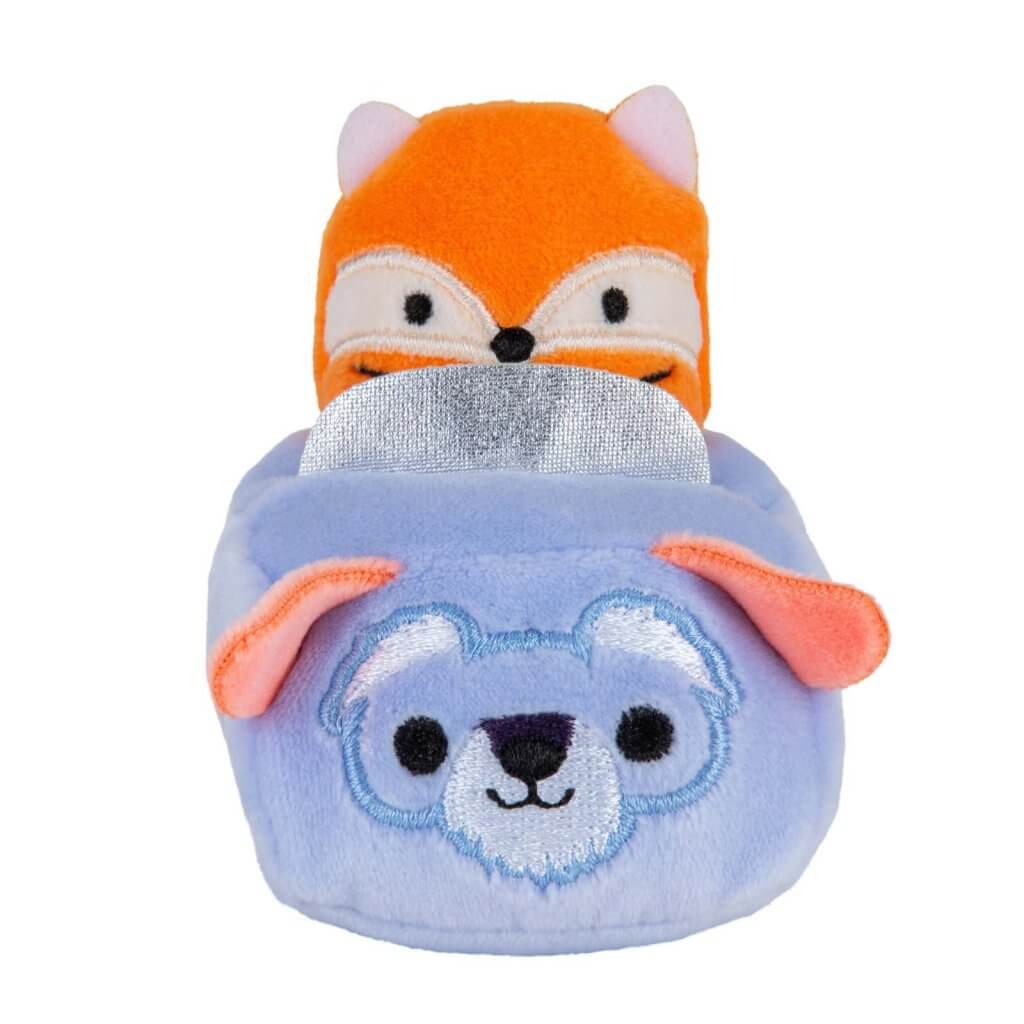 James the Fox in Car ~ Mini Squishmallow in VEHICLE Squishville Plush ~ IN STOCK