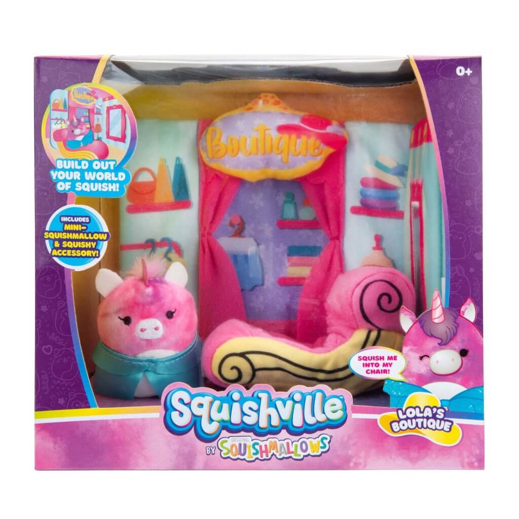 Lola's Boutique ~ Medium Soft Playset Squishville Plush ~ IN STOCK!