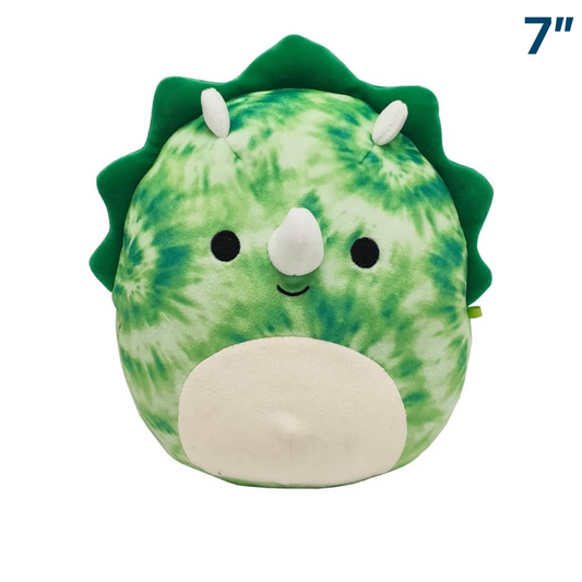 Rocio the Green Tie-Dye Triceratops ~ 7" inch Squishmallows ~ In Stock!