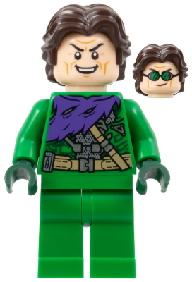 Green Goblin - Green Outfit without Mask, LEGO Minifigure | Spider-Man No Way Home