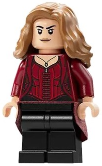 The Scarlet Witch (Wanda Maximoff) - Plain LEGO Minifigure | The Infinity Saga