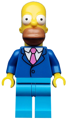 Date Night Homer - The Simpsons - Series 2  | LEGO Minifigure | NEW CMF