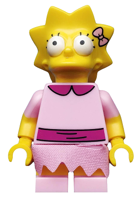 Lisa - The Simpsons - Series 2  | LEGO Minifigure | NEW CMF