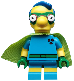 Fallout Boy Milhouse - The Simpsons - Series 2  | LEGO Minifigure | NEW CMF