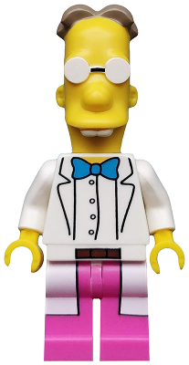 Professor Frink - The Simpsons - Series 2  | LEGO Minifigure | NEW CMF