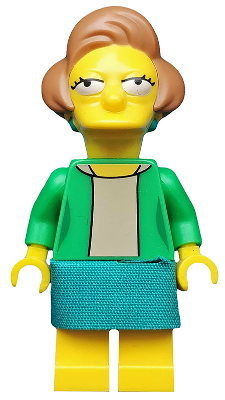 Edna Krabappel - The Simpsons - Series 2  | LEGO Minifigure | NEW CMF