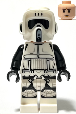 Imperial Scout Trooper - Male, Dual Molded LEGO Minifigure | Star Wars Episode 4/5/6