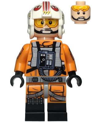 Luke Skywalker - Pilot Suit, Printed Arms, LEGO Minifigure | Star Wars Episode 4/5/6