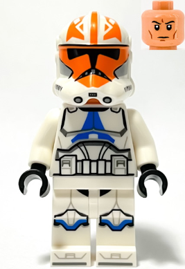 Clone Trooper, 501st Legion, 332nd Company LEGO Minifigure | Star Wars The Clone Wars