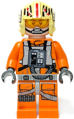 Rebel Pilot Garven Dreis (Red Leader) LEGO Minifigure | Star Wars Episode 4/5/6